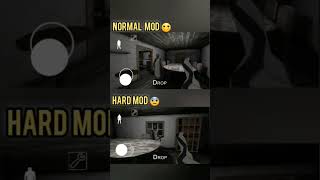 Granny Hard mod gamplay vs Normal mod gamplay screenshot 3