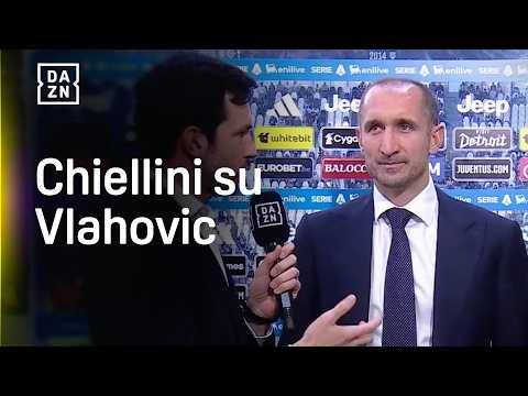 Video CHIELLINI: Speriamo NON sia lultima partita di VLAHOVIC allo Stadium