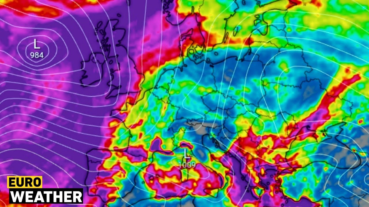 European Weather | ECMWF Model Precipitation November 17, 2025 - RainStorms In Europe