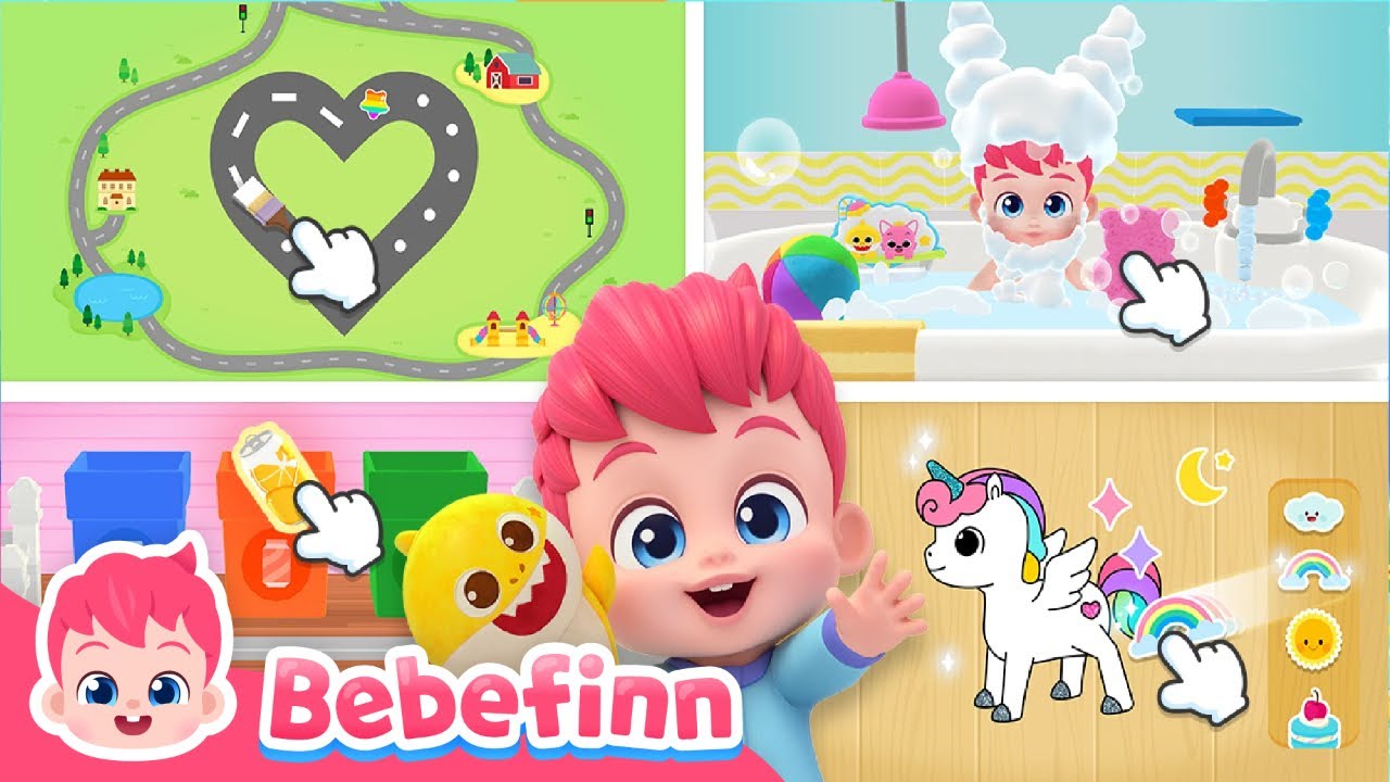 Tap, explore, and discover the World of Bebefinn! 🏠ㅣ@Bebefinn Town App
