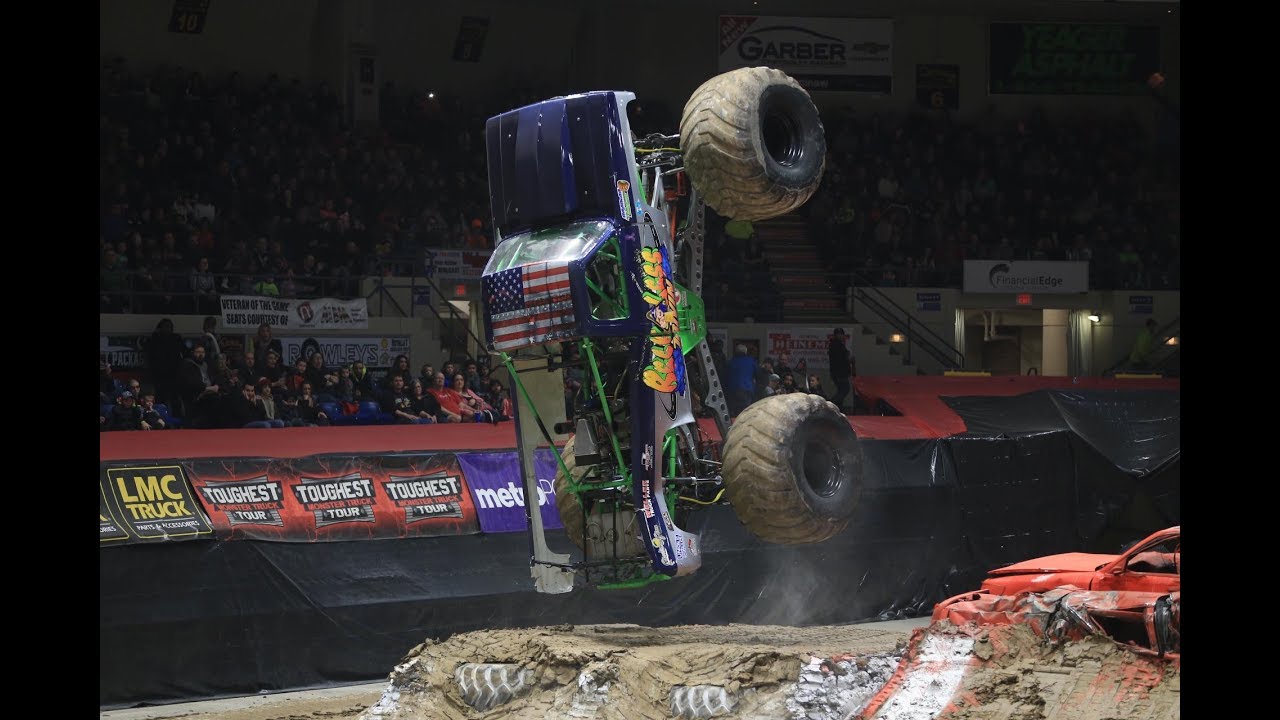 TMB TV: Monster Trucks Unlimited - Toughest Monster Truck Tour - Saginaw, MI 2018