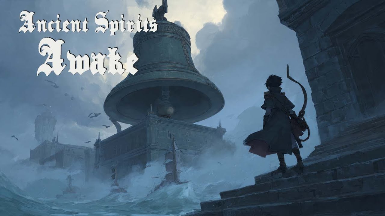 Celtic Fantasy Music - Tranquil Elven Grove Filled with Slow Harp Harmonies / Music for Work