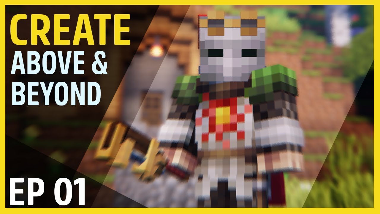 Modpack Create above and beyond EP01 Nuevo comienzo y aventura - YouTube