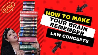 HOW DO YOU MEMORIZE IN LAW SCHOOL A BREAKTHROUGH LEARNING SYSTEM