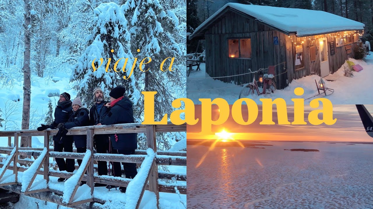 🛫 viaje a LAPONIA 🤍 días de poca luz ❄️, amaneceres y atardeceres eternos 🌄 | travel vlog
