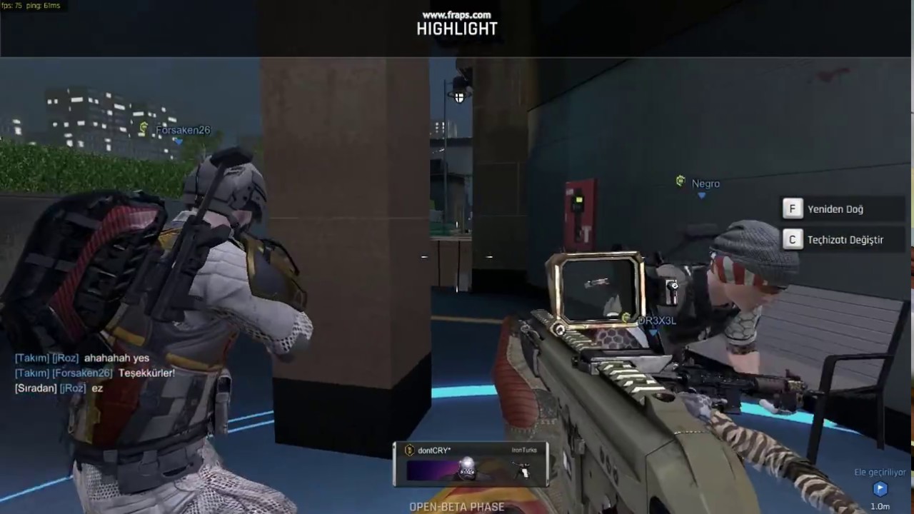 IronSight dontCRY* - LWRC 45 - QuadraKill