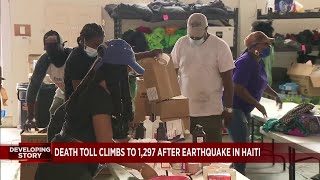 Local relief efforts for Haiti ongoing as death toll continues rising following devastating eart...