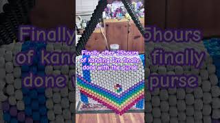 I’m done makeing the purse yay #kandi