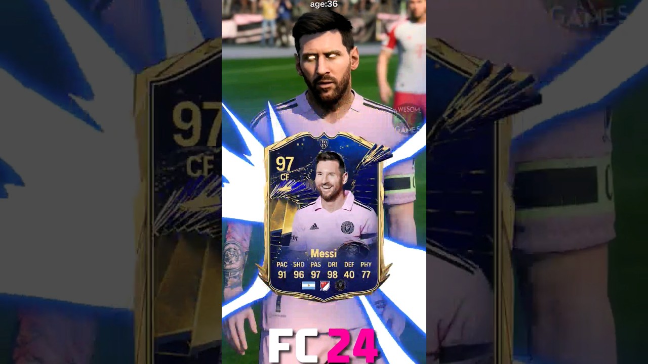 every time LIONEL MESSI got a TOTY🔵🇦🇷 