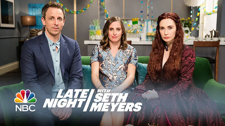 Melisandre at a Baby Shower - Late Night with Seth...