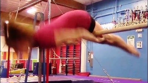 Gymnastics Bars Tip Front Hip Circle With Coach Meggin!