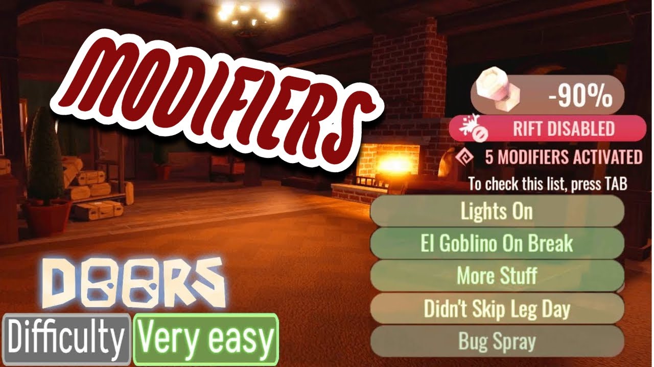 Проходим DOORS, с Данилом! (MODIFIERS) - YouTube