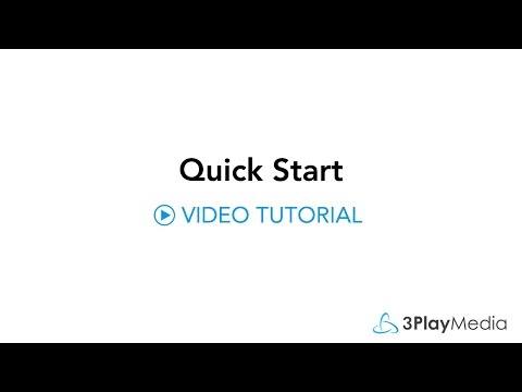 Quick Start to Captioning and Transcription with 3Play Media