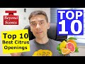 Top 10 citrus opening fragrances top10 citrus