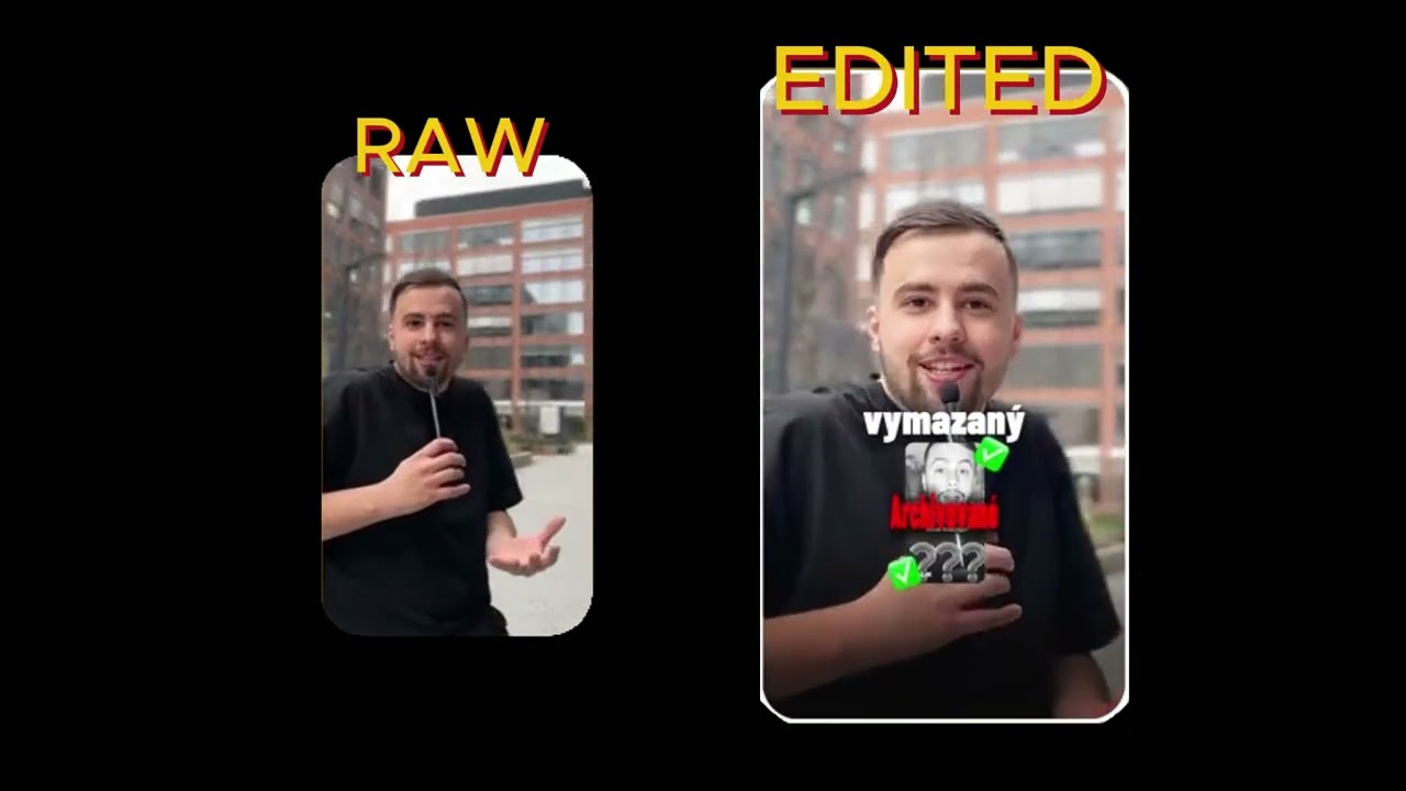 Raw vs Edited 3