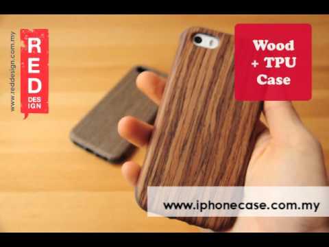 Rock Origin Series Wood Case for iPhone SE iPhone 5 iPhone 5S