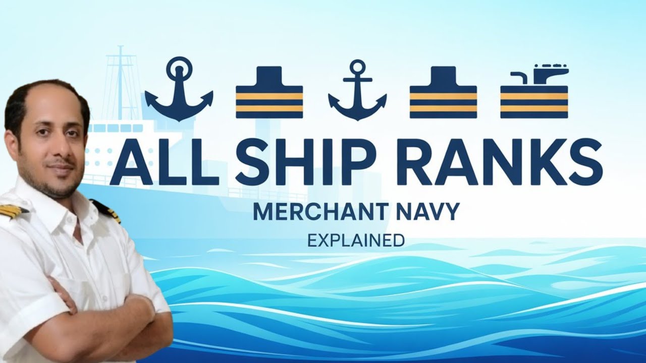 Ship Ranks Explained | Merchant Navy