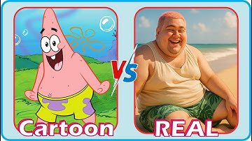SpongeBob Characters Reimagined as REAL Humans
