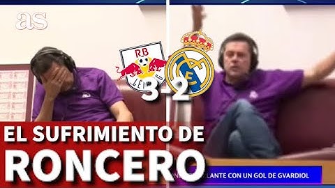 LEIPZIG 3-REAL MADRID 2 | EL SUFRIMIENTO de RONCERO en los GOLES que HUNDIERON al MADRID | AS