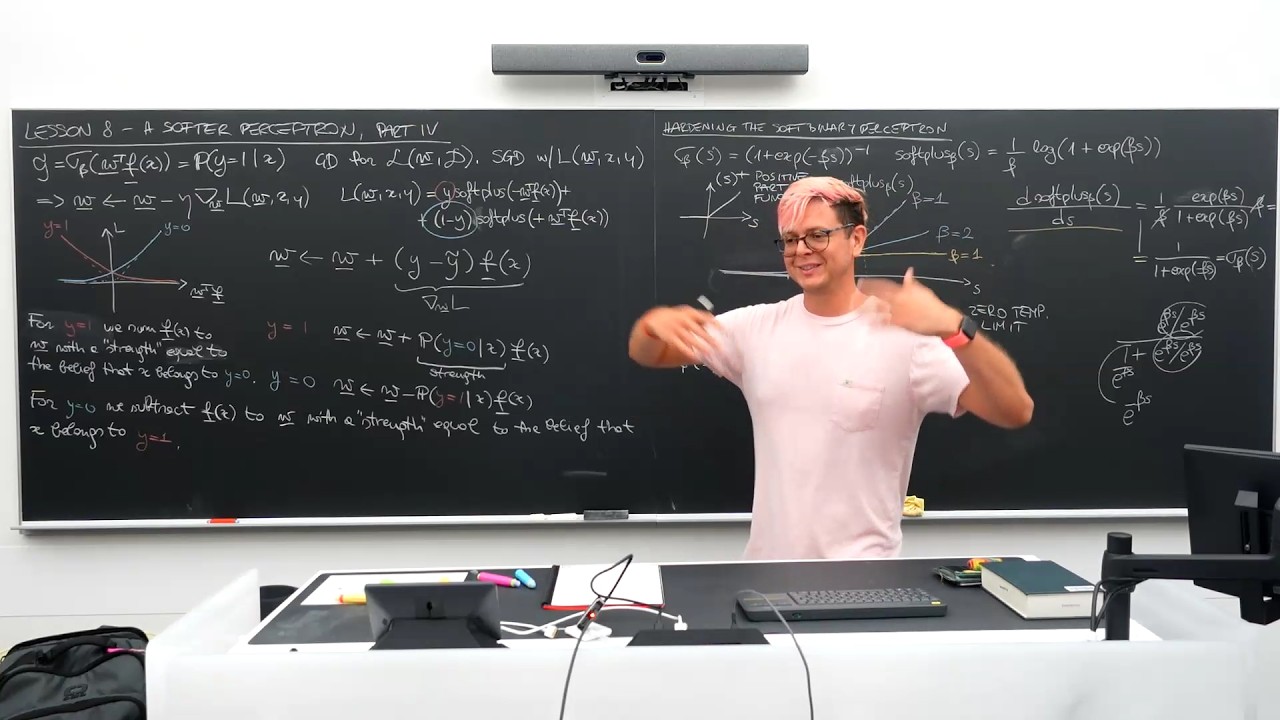 Thumbnail for Lesson 08 – A softer perceptron, part IV: hardening and multi-class