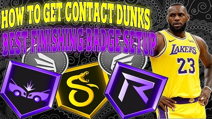 NBA 2K21 HOW TO GET CONTACT DUNKS EASY! + BEST BADGE SETUP 😱 & BEST DUNK ANIMATIONS TO GET!