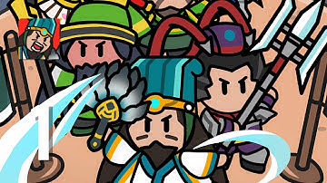Three Kingdoms : Conquest - Gameplay Walkthrough Part 1 - Stage 1 ~ 5 (Android, IOS)