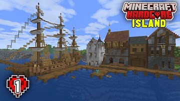 Hardcore Minecraft But I’m STRANDED on an Island (#1) 1.21