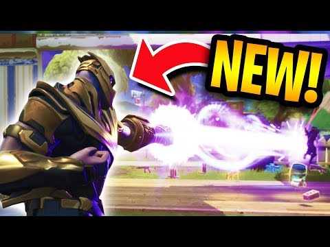 LEGENDARY THANOS GAMEPLAY! | Fortnite Battle Royale