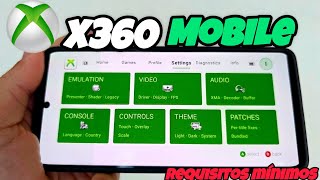 É INCRÍVEL! SAIU REQUISITOS MÍNIMOS DO NOVO EMULADOR DE XBOX 360 PARA ANDROID X360 MOBILE 