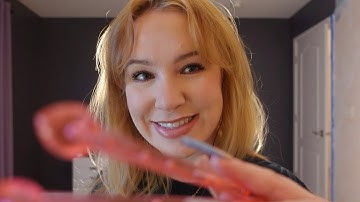 Plucking and snipping the negativity |  Personal Attention ASMR