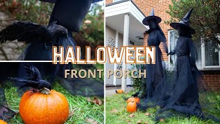 Transform Your Porch into a Spooky Scene with These DIY Witch Decorations!