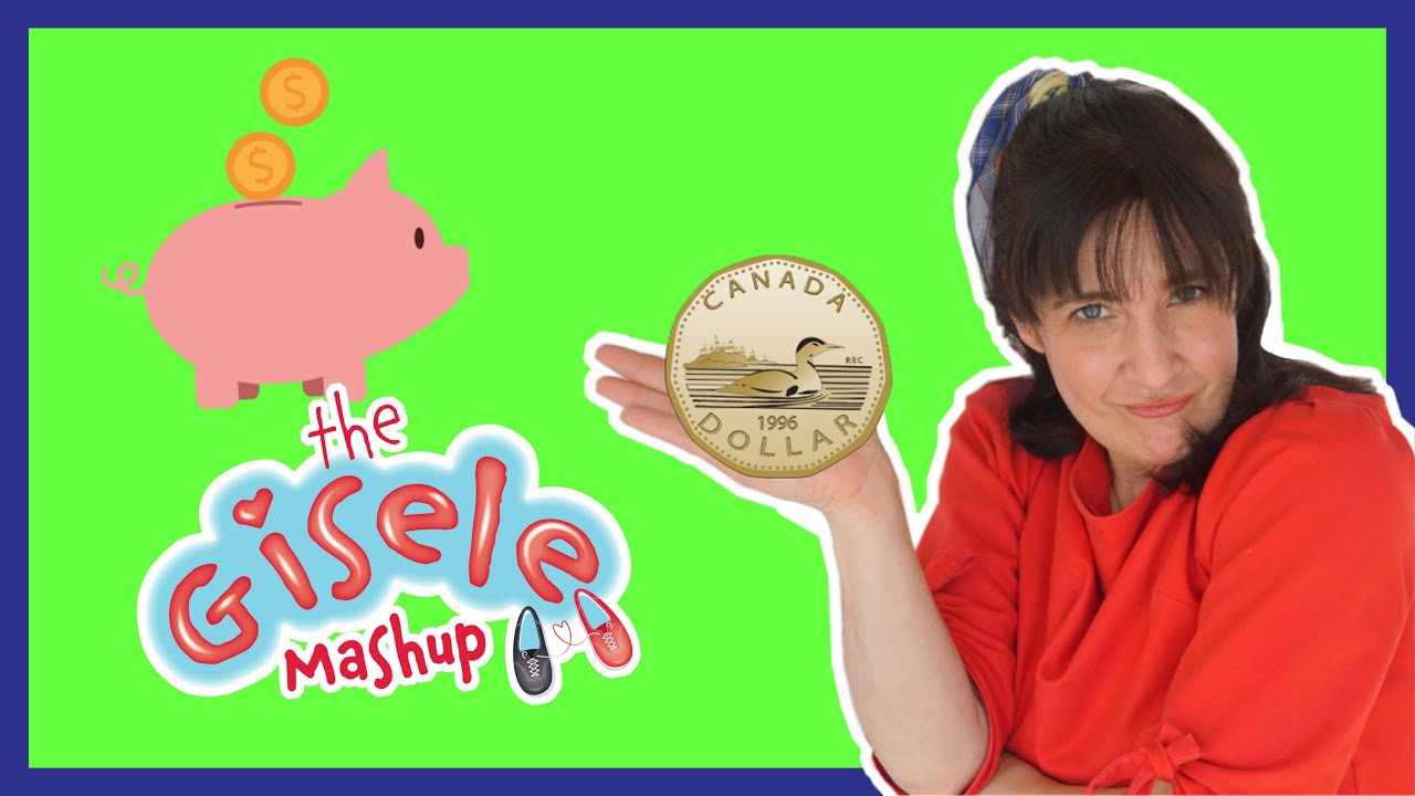 CANADIAN COIN IDENTIFICATION & Money Pretend Play For Kids | The Gisele Mashup