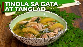 Tinola sa Gata at Tanglad