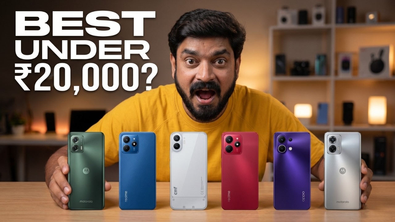 Top 5 BEST Phones Under ₹20,000 in India (June 2026) ⚡