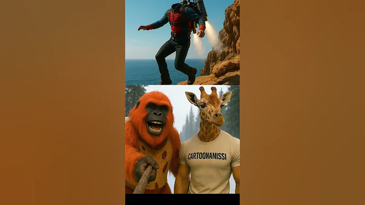 Yeti and Giraffe Man - Missing Sigma Songsbrainrot #brainrot #funny #shortvideo