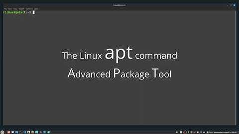 The Linux apt command. Mint, Ubuntu, Debian. Advanced Package Tool.