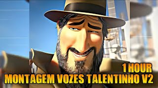 1 Hour Montagem Vozes Talentinho V2 - Heapper - Ultra Slowed & Reverb Metro Man Edit
