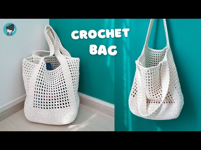 Crochet Origami Tote Bag - Free Pattern + Tutorial » Make & Do Crew