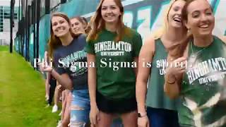 Binghamton Phi Sigma Sigma: Recruitment Video Fall 2018