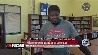 Special guests at LeBron James celebration- Tara Molina