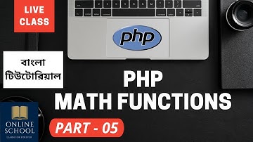Online School - | PHP Math Functions (Part-05) | Bangla Tutorial |