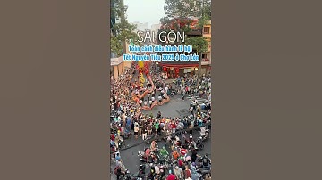 Toàn cảnh diễu hành Lễ Hội Tết Nguyên Tiêu 2025 ở Chợ Lớn. #lacasaigon #saigon #tetnguyentieu