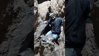 Into the Dark Cave | Travel Vlog Adventure#mountains #hills