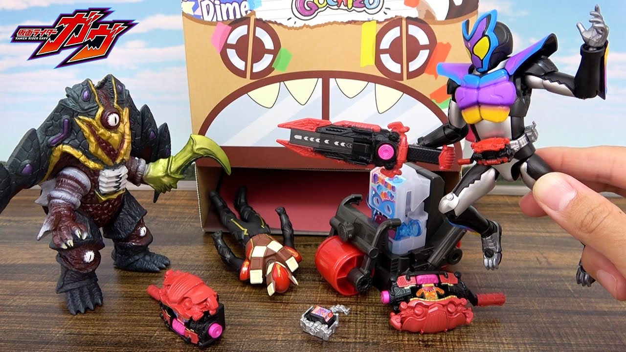 Puppet show [Kamen Rider Gab] The weapon is fake!? Try the gacha