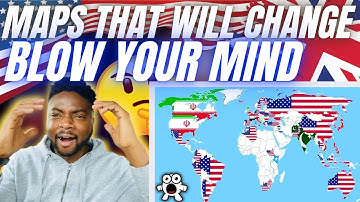 🇬🇧BRIT Reacts To MAPS THAT WILL CHANGE THE WAY YOU SEE THE WORLD!