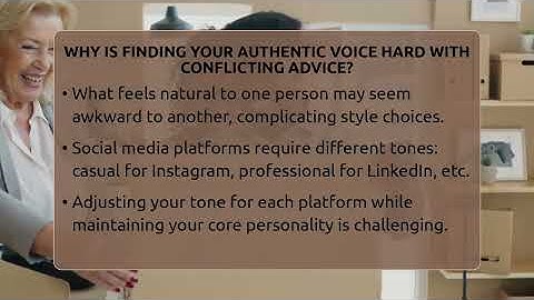 Why Is Finding Your Authentic Voice Hard With Conflicting Advice? - Everyday-Networking