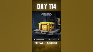 A Case A Day Until I Get Gloves! (Day 114) #shorts #cs2 #csgo #knife #gloves #gaming #goldgoldgold