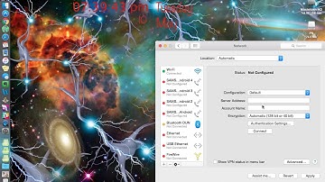 Mac OS X - VPN connection