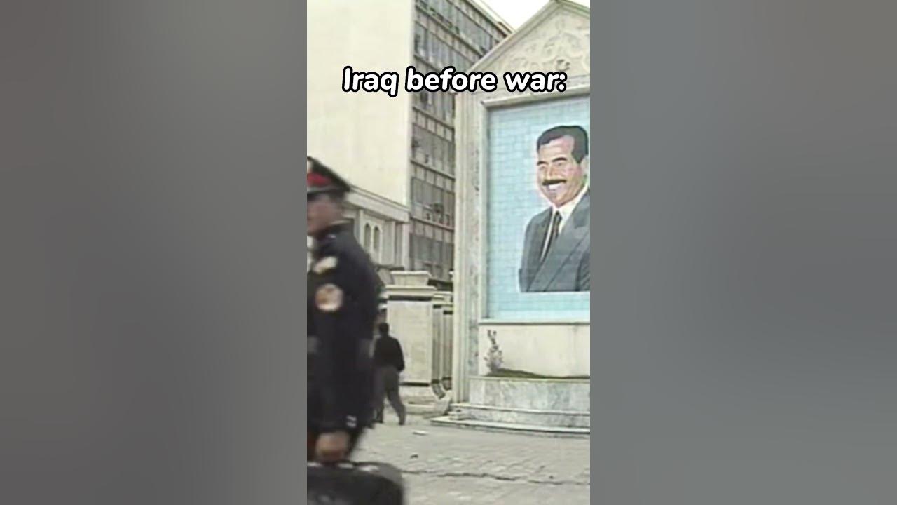 Iraq before and after war: