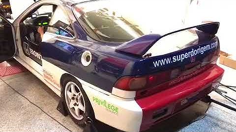 Dyno: 1998 Integra Type R - ELR / Foss-Tech Belgian Procar